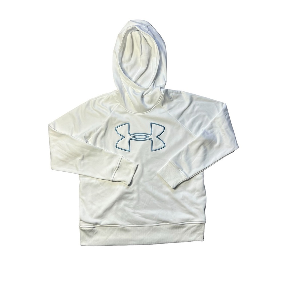 Under Armour White Pullover Hoodie